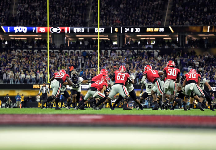 Georgia offensive line